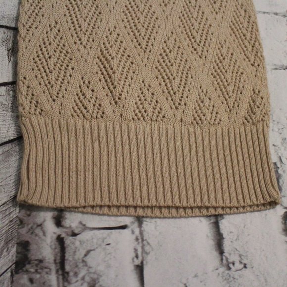 SWEATER PROJECT, BEIGE LONG SWEATER - Picture 4 of 7